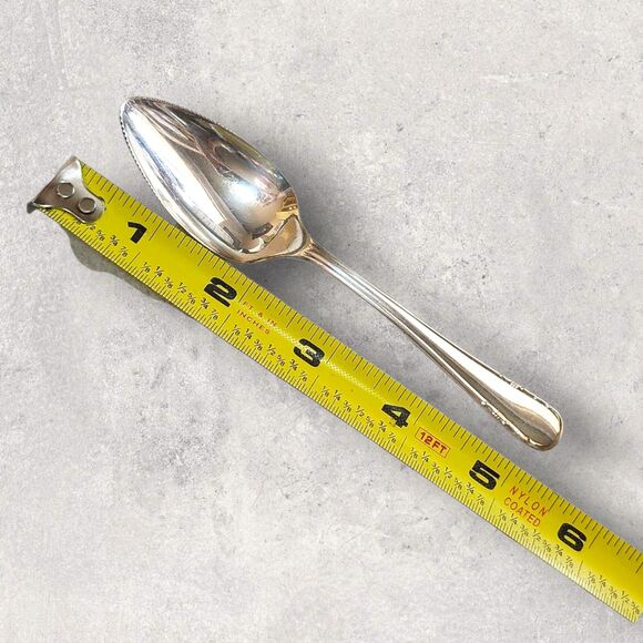 Vintage WA Made in England Silver‑Plated Grapefruit/Citrus Spoons Set of 4 - Picture 6 of 6